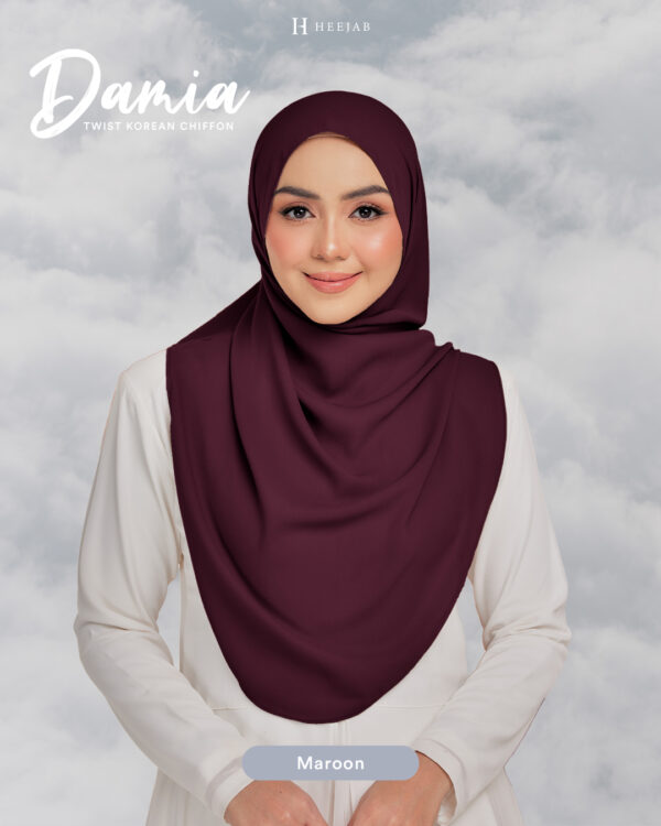 DAMIA maroon