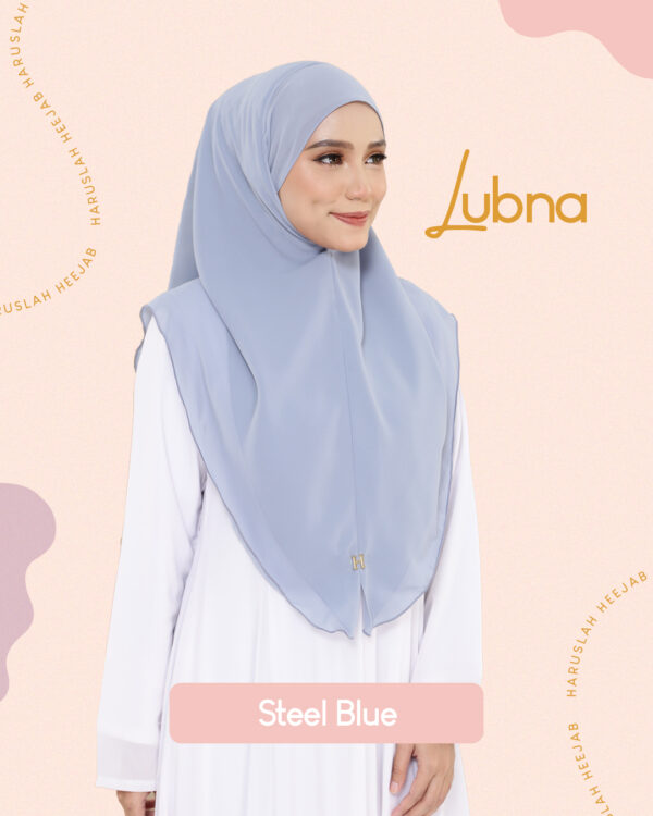 Lubna - Steel Blue